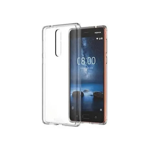 Capa Nokia 8 (Clear Silicone Case)