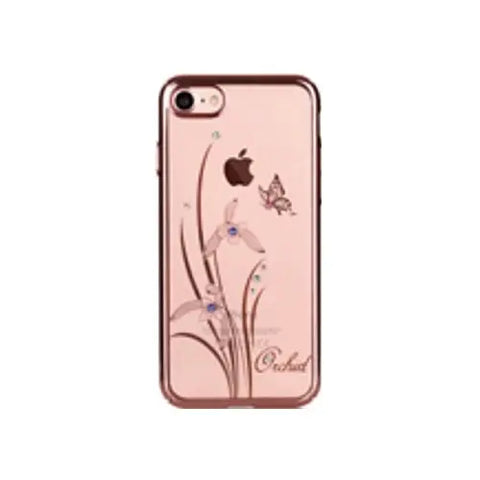 Capa Apple iPhone 7 Plus / 8 Plus (Foliflora Series - Orchid)