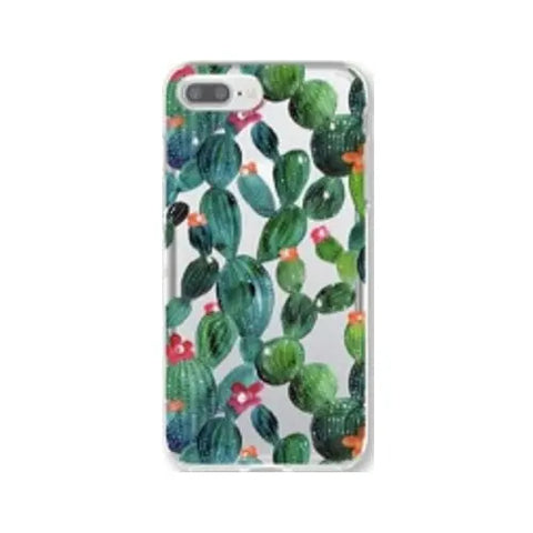 Capa Apple iPhone 5 / 5s / SE (2016) (Plant Series Green Cacti)