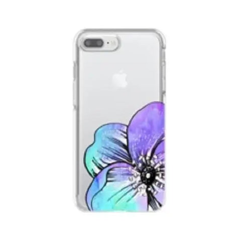 Capa Apple iPhone X / XS (Brightness Series Purple Flower)