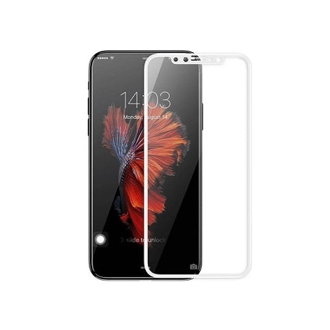 Película Apple iPhone X / Xs Vidro Temperado Com Margem Branca