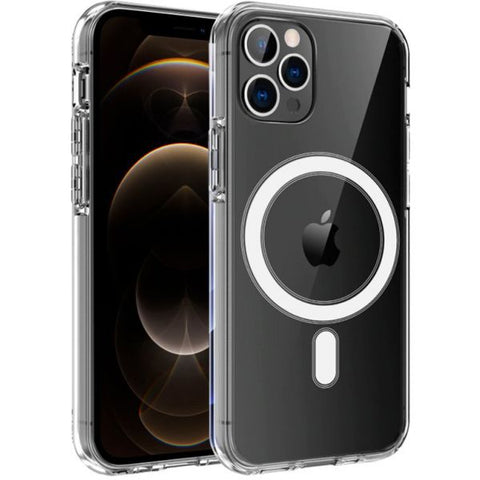 Capa AntiShock transparente com MagSafe para Apple iPhone 12 Pro Max