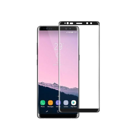 Película Samsung Galaxy Note 8 Vidro Temperado com Margem Preta