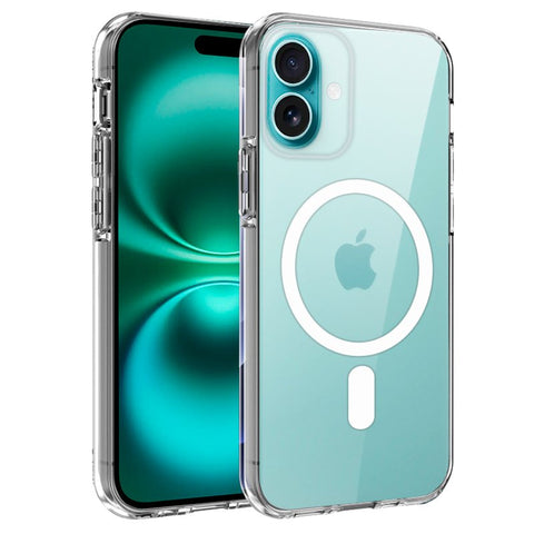 Capa Apple iPhone 16 Plus em TPU com MagSafe Transparente