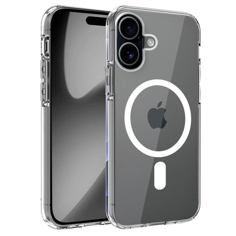 Capa Apple iPhone 17 em Silicone com MagSafe Transparente