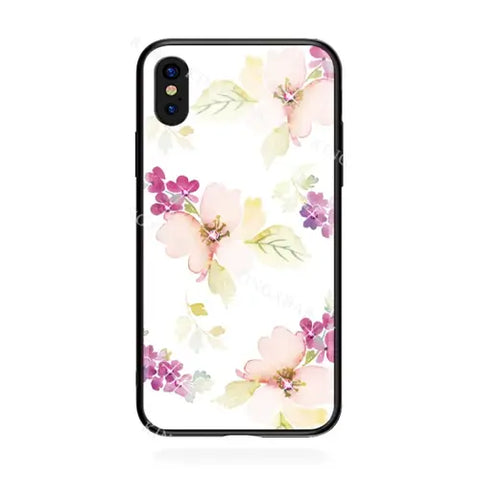 Capa Apple iPhone X / Xs (Flores Coloridas) - Techlovers