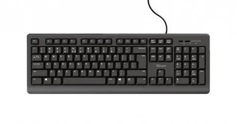 Teclado Com Fio (USB) QWERTY (PT) TRUST