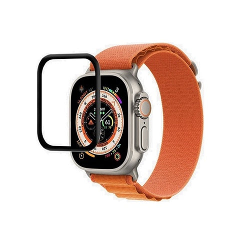 Película Apple Watch Com Margem Preta (42mm) Vidro Temperado Com Margem Preta